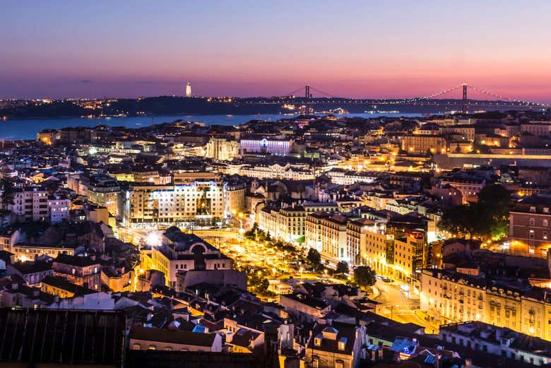 Lisbon by night